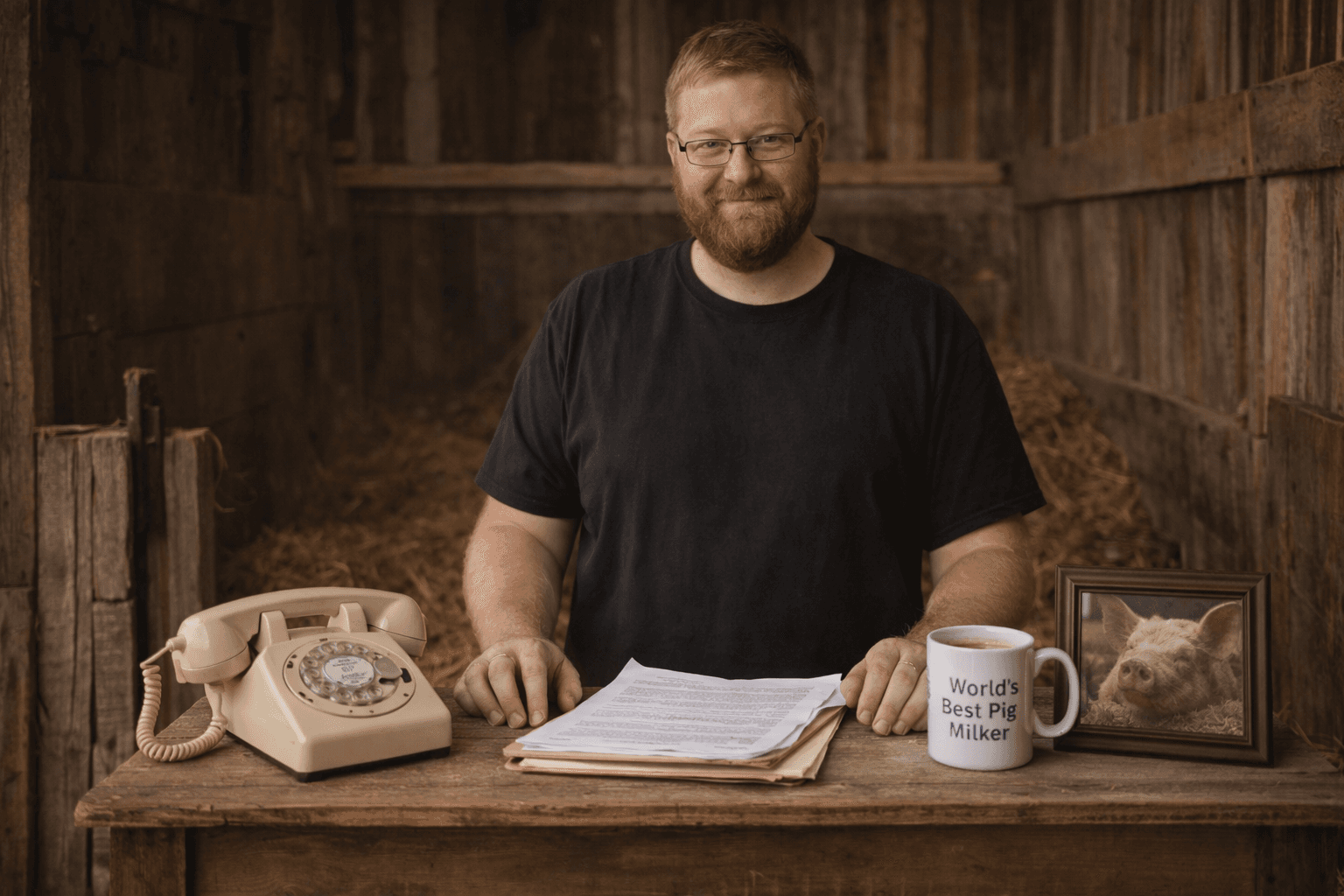 Pig Milk Creamery office